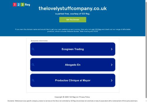 thelovelystuffcompany.co.uk capture - 2025-10-13 21:05:10