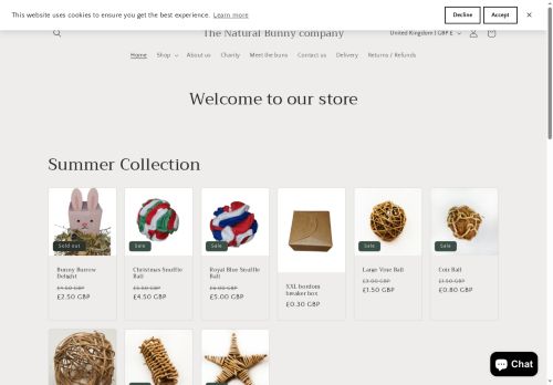 thenaturalbunnycompany.co.uk capture - 2025-10-13 21:07:11