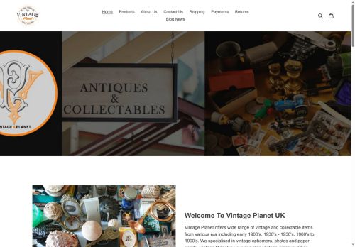 vintageplanet.co.uk capture - 2025-10-13 22:24:29