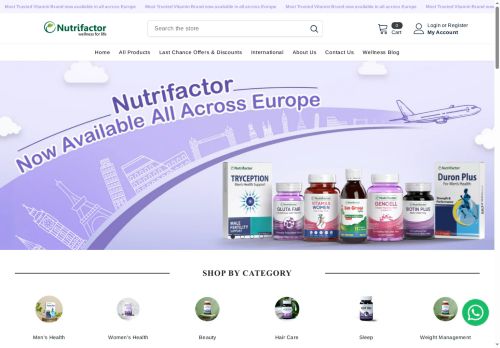 nutrifactor.co.uk capture - 2025-10-14 02:44:15