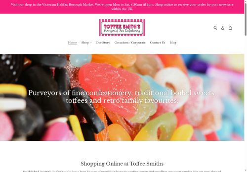 toffeesmiths.co.uk capture - 2025-10-14 03:33:21
