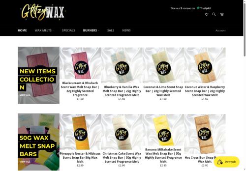 glitzywax.co.uk capture - 2025-10-14 04:01:42
