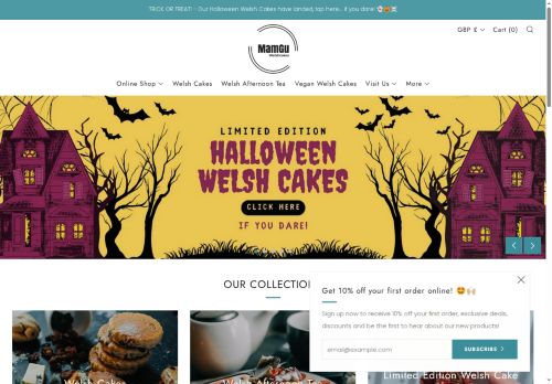 mamguswelshcake.co.uk capture - 2025-10-14 05:05:09