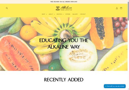 alkalineyourlifestyle.co.uk capture - 2025-10-14 06:28:01