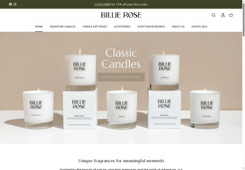 billierosecandles.co.uk capture - 2025-10-14 09:14:50