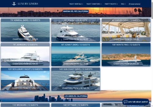 luxuryliners.biz capture - 2025-10-14 09:58:06
