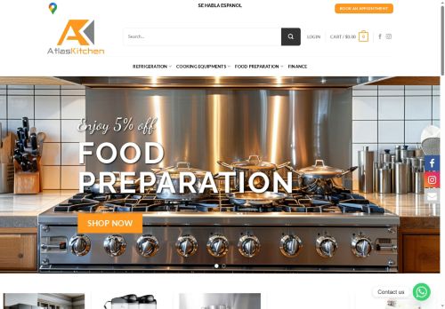 atlaskitchen.biz capture - 2025-10-14 11:25:00