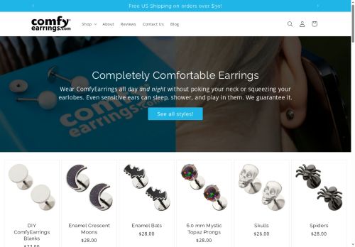 comfyearrings.biz capture - 2025-10-14 12:16:35