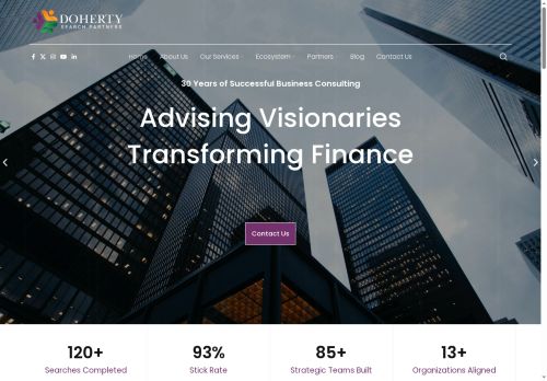 dohertysearchpartners.biz capture - 2025-10-14 12:52:39