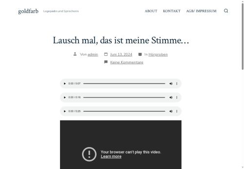 goldfarb.blog capture - 2025-10-14 14:23:30