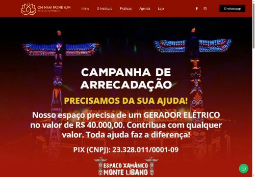 ommanipadmehum.com.br capture - 2025-10-14 15:25:28