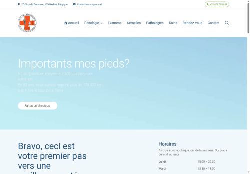 bruxelles-podologie.brussels capture - 2025-10-14 15:31:37