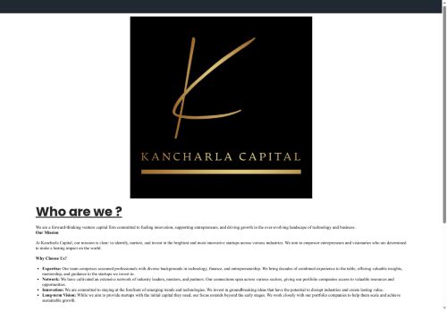kancharla.capital capture - 2025-10-14 16:24:50