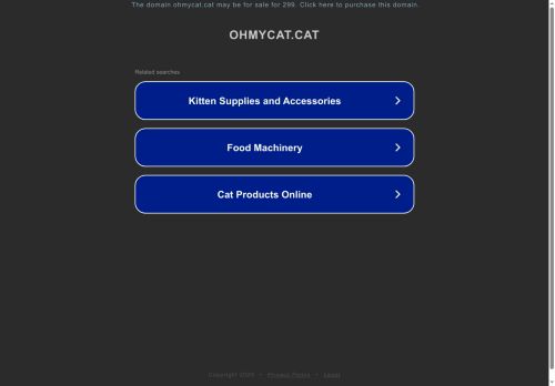 ohmycat.cat capture - 2025-10-14 18:04:19