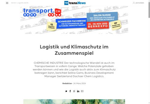 logistiknews.ch capture - 2025-10-14 23:45:00