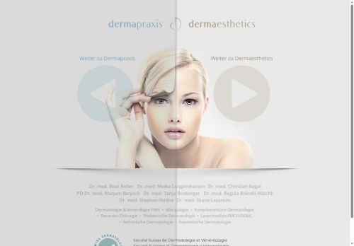 dermatologische-praxis.ch capture - 2025-10-15 00:34:51