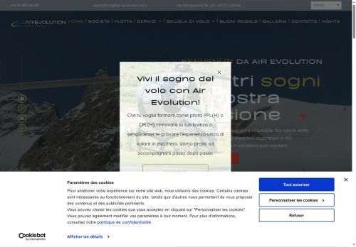 air-evolution.ch capture - 2025-10-15 01:15:04