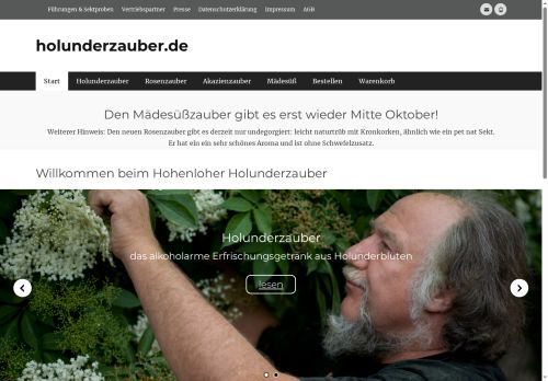 holunderzauber.ch capture - 2025-10-15 01:36:06