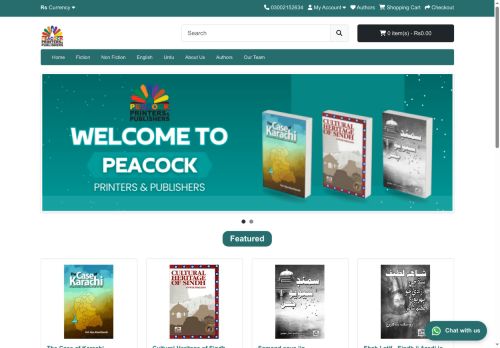 Peacock Printers and Publishers capture - 2025-10-15 11:19:20