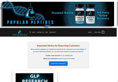 Popular Peptides capture - 2025-10-15 11:19:20