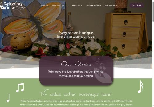 relaxingnotetherapeuticmassage.com capture - 2025-10-15 12:36:17