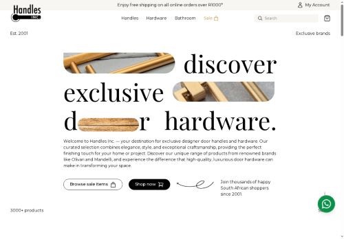 handlesinc.com capture - 2025-10-15 12:37:41