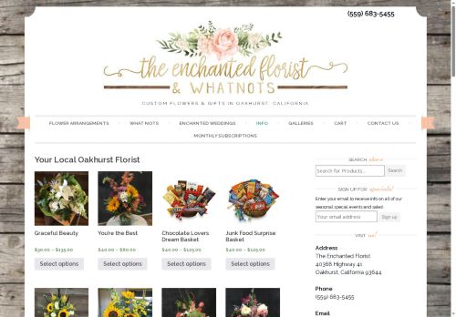 oakhurstflorist.com capture - 2025-10-15 12:54:13