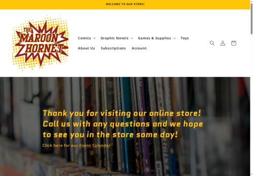 themaroonhornetcomics.com capture - 2025-10-15 13:16:40