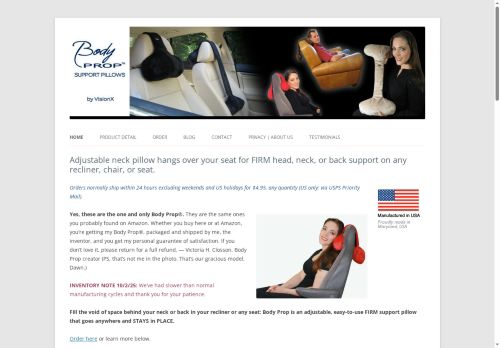 bodypropillow.com capture - 2025-10-15 15:52:08