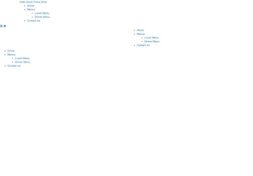 littlegoodtimesdiner.com capture - 2025-10-15 16:15:09