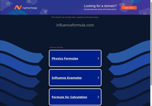 influenceformula.com capture - 2025-10-15 16:42:38