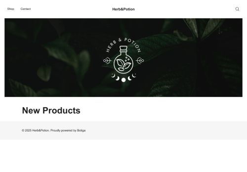 herbandpotion.com capture - 2025-10-15 16:48:37