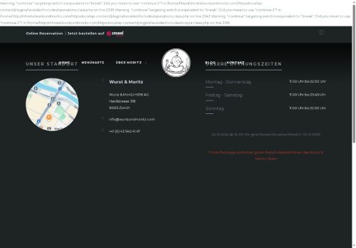 wurstandmoritz.com capture - 2025-10-15 23:03:47