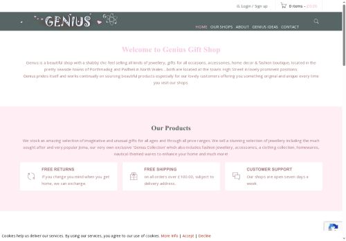 geniusgiftshop.com capture - 2025-10-15 23:16:27