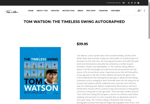 thetimelessswing.com capture - 2025-10-15 23:37:43