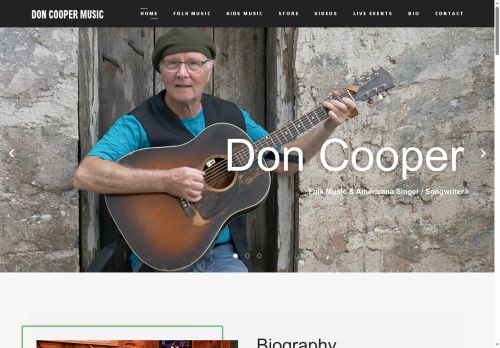 doncoopermusic.com capture - 2025-10-16 03:44:35