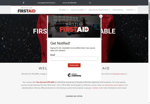 whistlerfirstaid.com capture - 2025-10-16 03:44:35