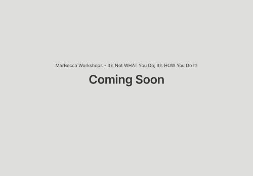themarbeccamethod.com capture - 2025-10-16 07:48:59