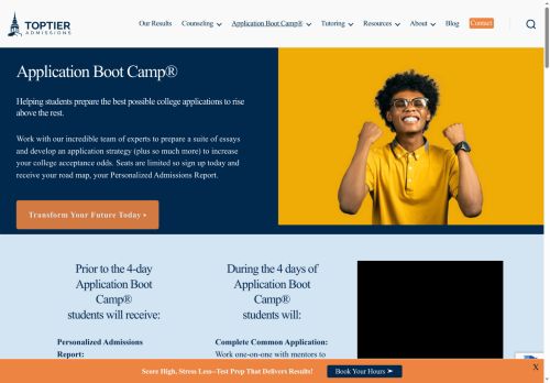 collegeapplicationbootcamp.com capture - 2025-10-16 08:57:03