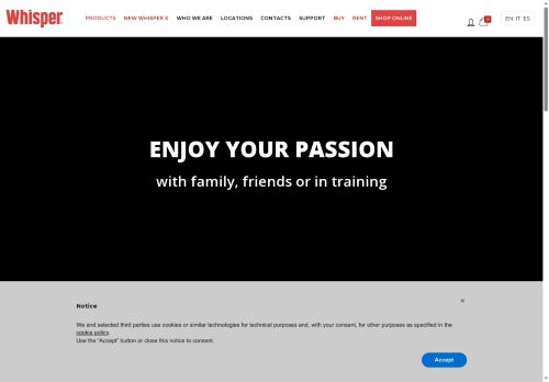 whispersport.com capture - 2025-10-16 08:58:36