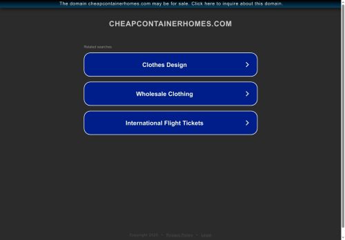 cheapcontainerhomes.com capture - 2025-10-16 10:07:47