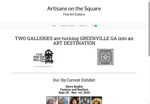 artisansonthesquare.com capture - 2025-10-16 13:36:11