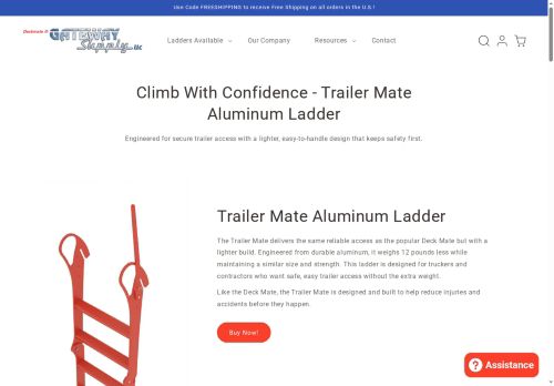 gotrailerladder.com capture - 2025-10-16 14:23:53