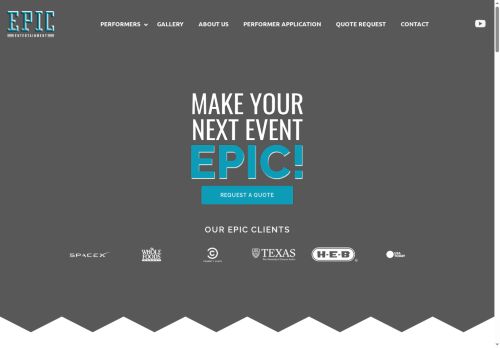 epicperformers.com capture - 2025-10-16 14:48:52