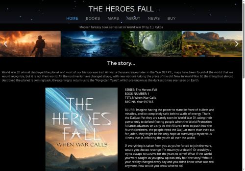 theheroesfall.com capture - 2025-10-16 17:32:08