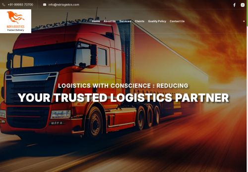 ndrlogistics.com capture - 2025-10-16 17:50:57