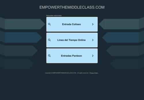empowerthemiddleclass.com capture - 2025-10-16 18:51:52