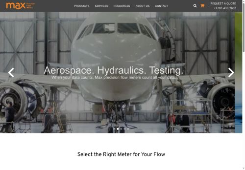 maxflowmeters.com capture - 2025-10-16 19:06:56