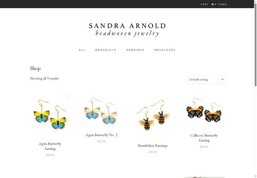 sandraarnoldjewelry.com capture - 2025-10-16 20:49:49