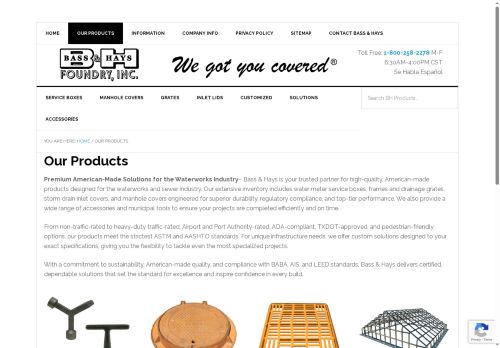 basshaysproducts.com capture - 2025-10-17 05:50:20